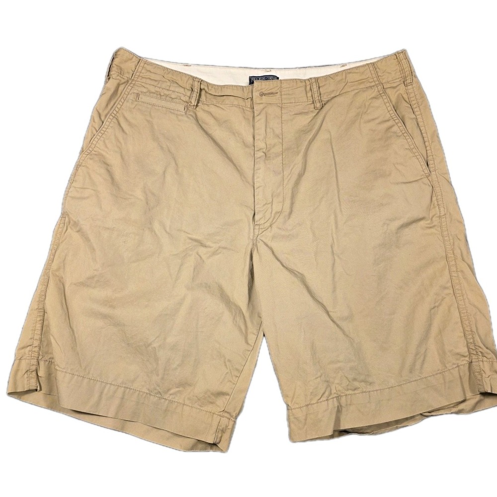 Ralph Lauren Polo Jeans Men's 38 Chino Shorts Cotton Beige Casual